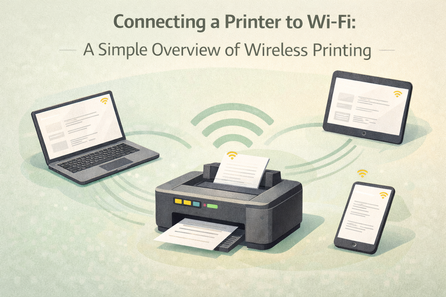 Connecting a Printer to Wi-Fi: A Simple Overview of Wireless Printing